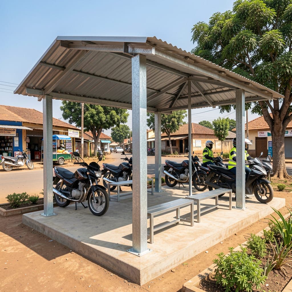 Boda Boda Shed